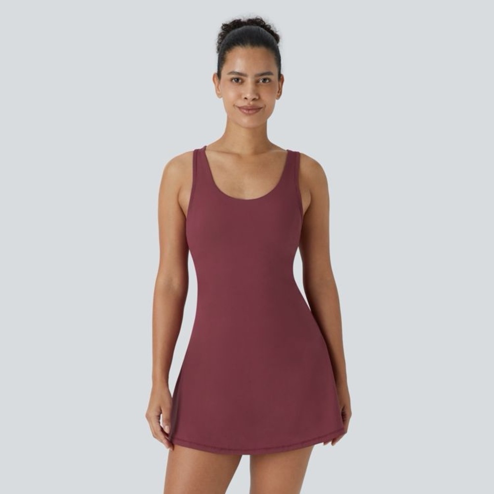 HALARA Softlyzero™ Airy Backless Racerback Cut Out Dress